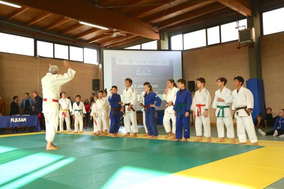 World Judo Day, Ostia. I ragazzi in azione